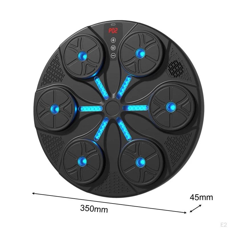Тренажер для боксу настінний bluetooth Електронна мішень 6 цілей