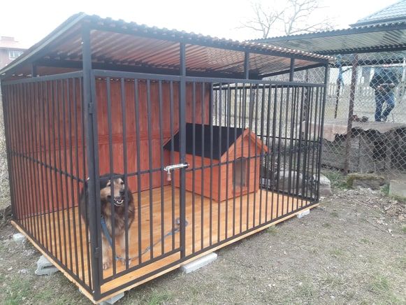 Kojec solidny klatki boxy dla zwierząt