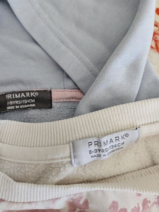 Lote de 2 sweats para menina 8/9 anos