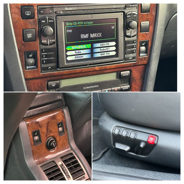 Skoda Superb 1.9TDI grzane skóry / alu17 / ładna