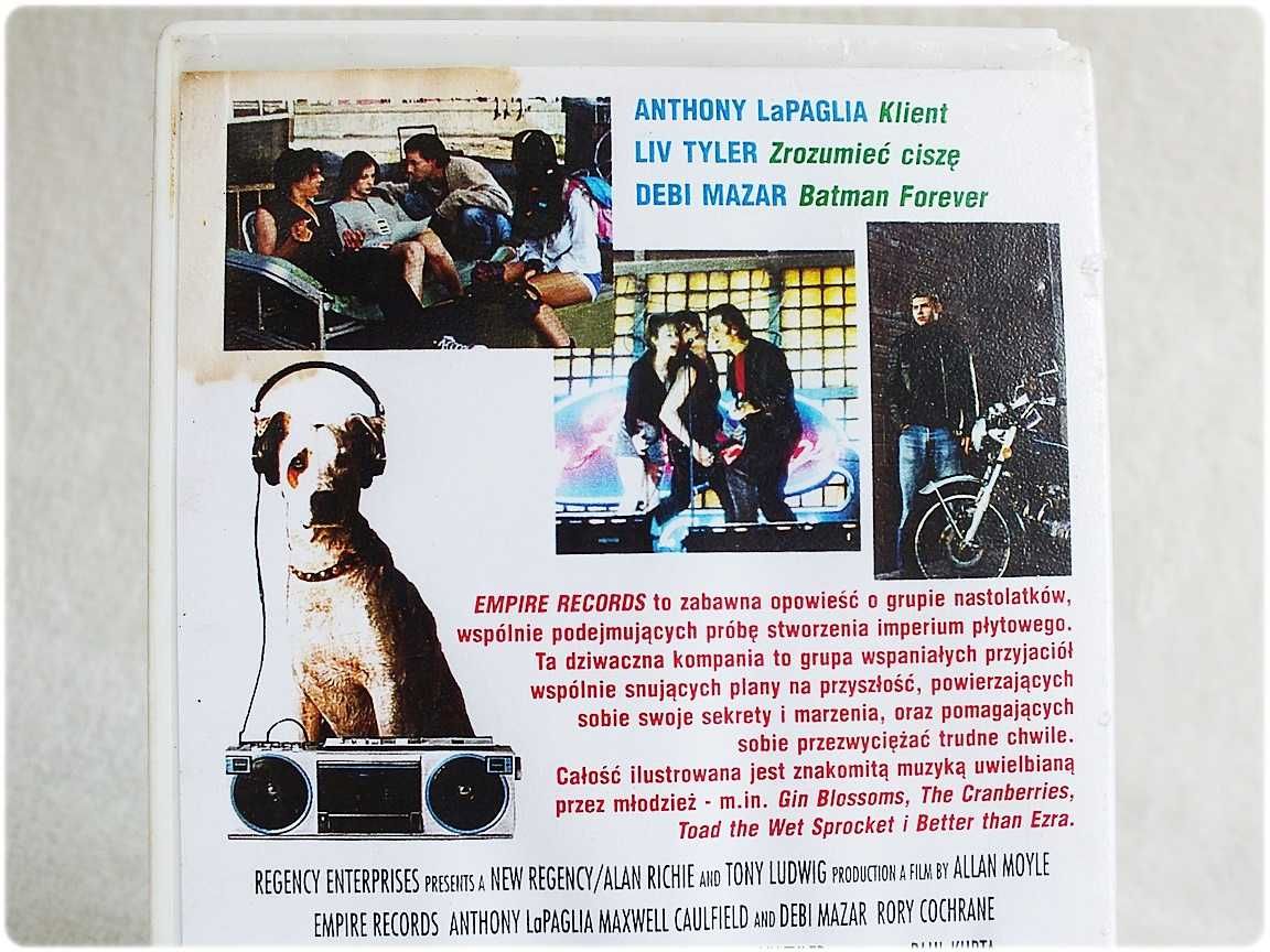 Kaseta VHS '' Empire Records '' Film na Video ORYGINAŁ