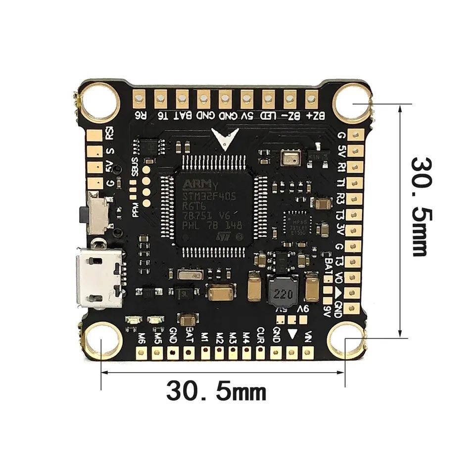 Стек Ysido F4  45,60 A.для Fpv дрона