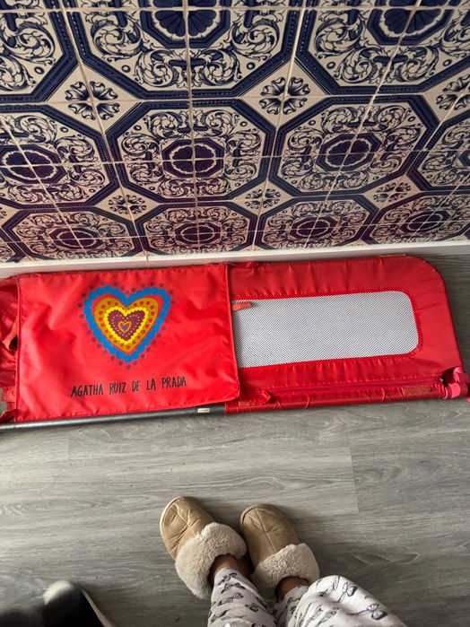 Grade para cama bebé