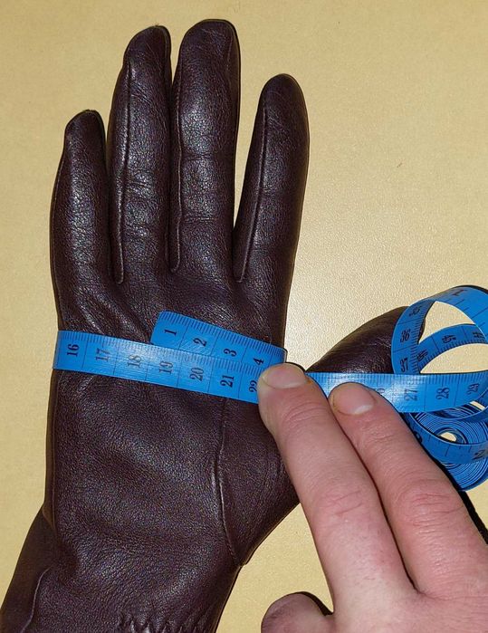 Перчатки кожаные