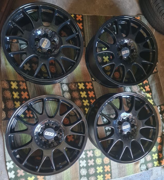 Jak nowe czarne alufelgi BBS Motor Sport 81/2JX19H2 R19 5x112 ET35