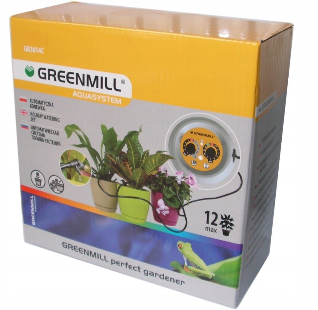 Zestaw do automatycznego podlewania roślin Greenmill GB3014C