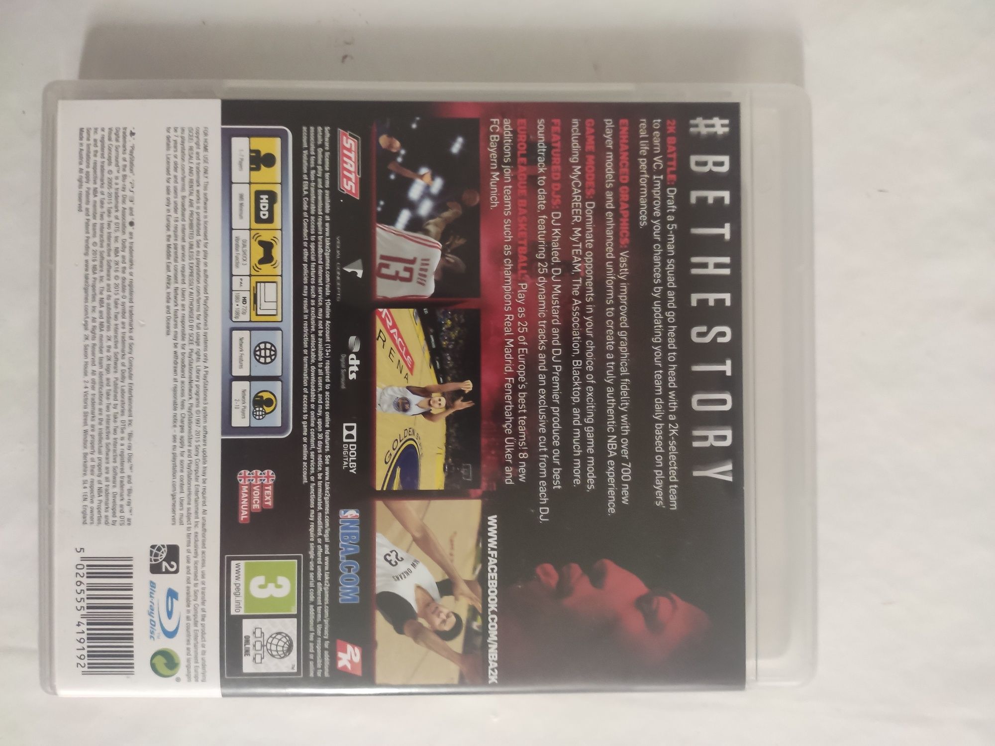 NBA2K16 para PS3
