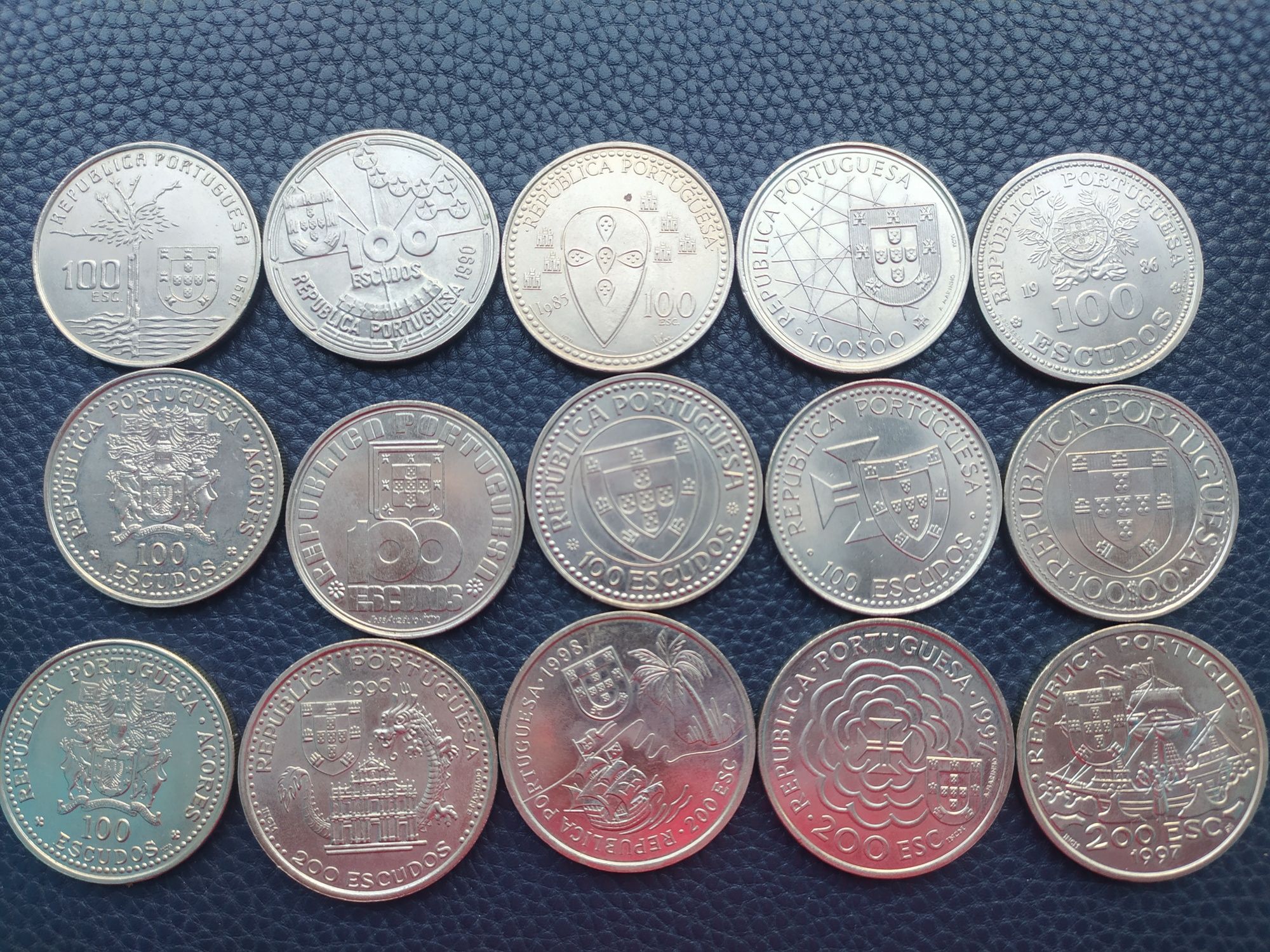 Moedas de colecção escudos