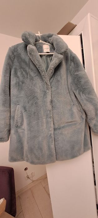 Futerko kurtka Mango Violeta L 46