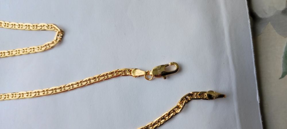 Złoty łańcuszek, pozłacany łańcuszek, biżuteria,gucci, złoto,585,14k