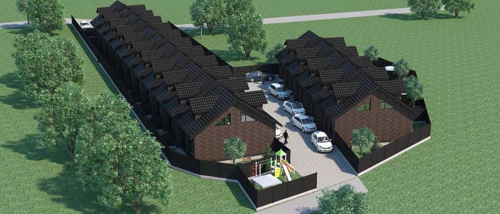 РОЗТЕРМІНУВАННЯ. Таун-хаус 90м2, 10 км от Киева, Ходосовка