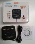 HUB. Leitor de cartões, cartão de cidadão, USB SD, smart card reader.