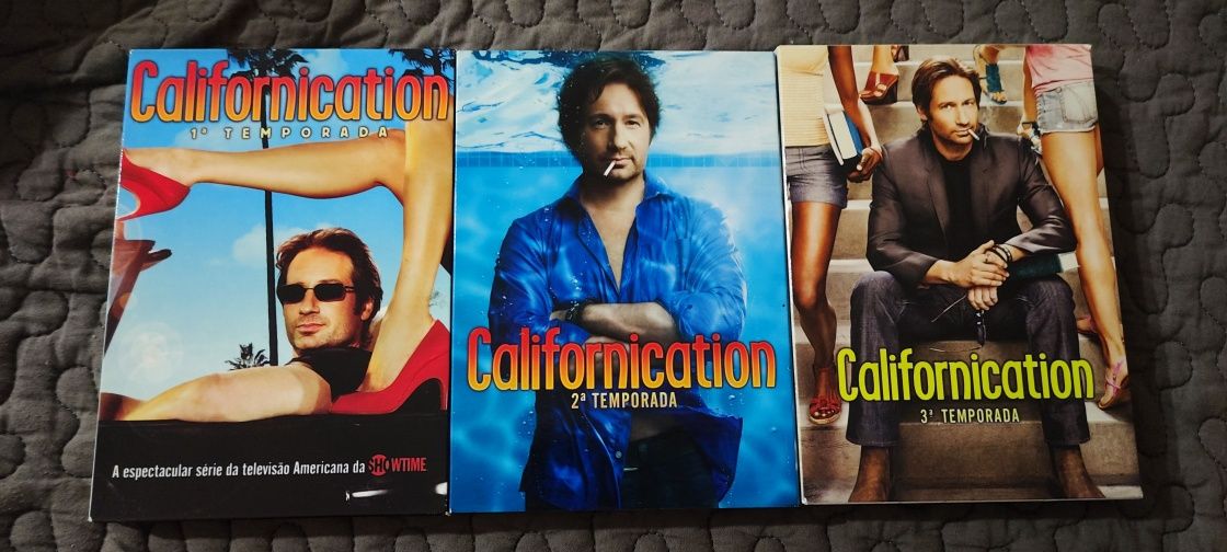 Série dvd californication 1, 2, 3