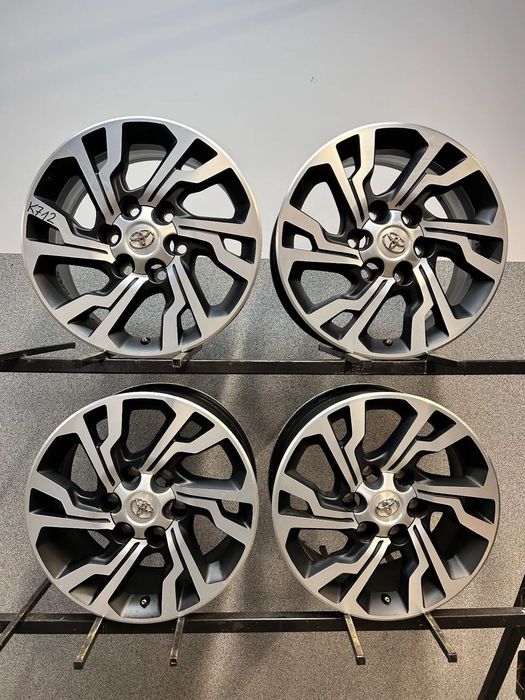 4 FELGI ALU. TOYOTA HILUX, LAND CRUISER  17&#039;&#039; 7,5J  ET30  PC457-0K001
