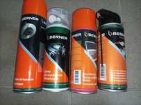 Preparaty Berner spray do klimy,sylikonowy,styków