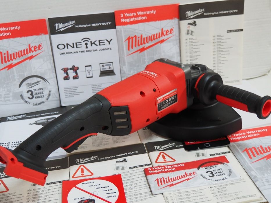 MILWAUKEE M18 FLAG 230 xpdb pila szlifierka katowa 18v kątówka