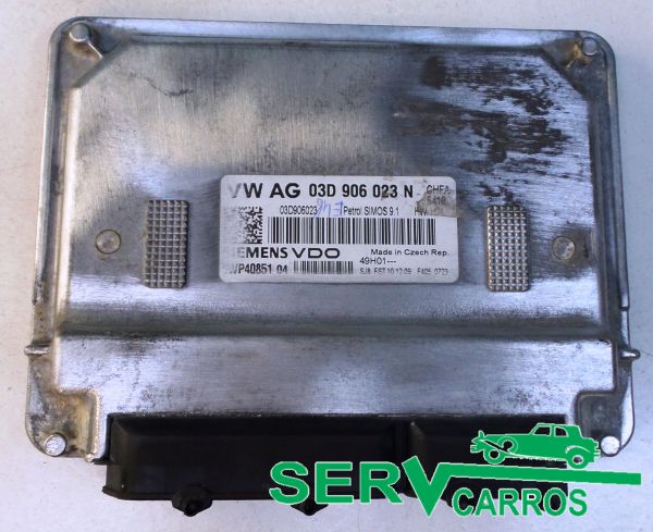 Centralina motor / ECU SKODA Fabia II Hatchback (542, 5J)