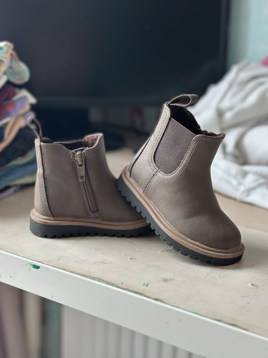Botki jesienne H&M, rozmiar 20/21 – stan idealny