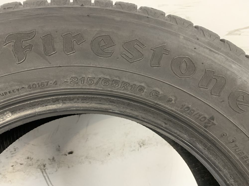 4x 215/65/16C Firestone VanHawk2 Winter / 2020r 6,5mm / GWARANCJA