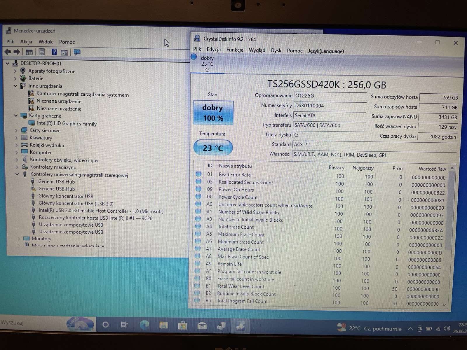 Dell Latitude E5440 i5 4th 16/256gb Myszka Logitech