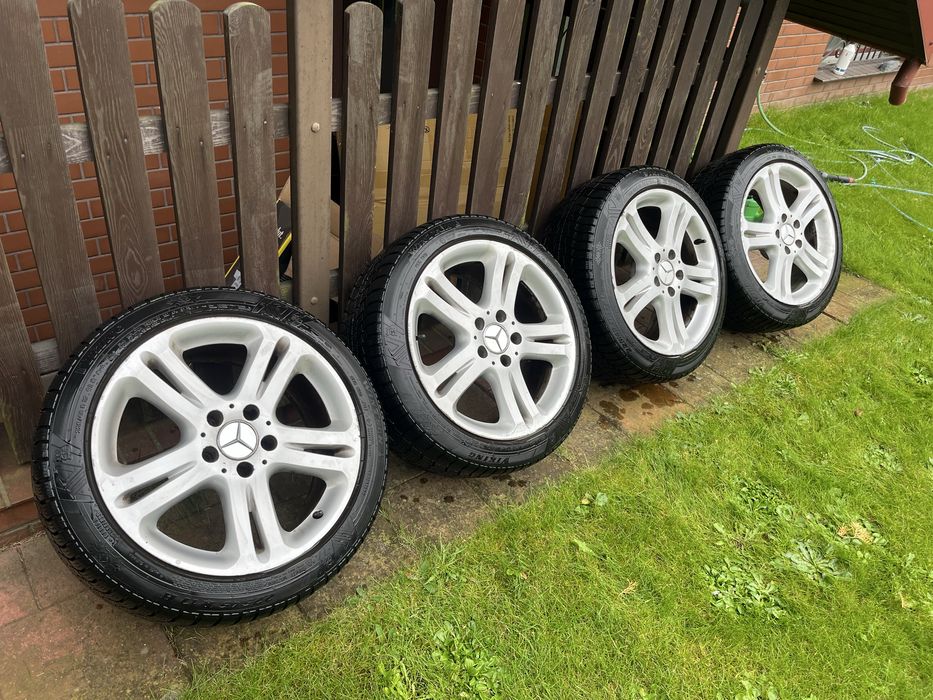 Kola zimowe 17’ Mercedes 5x112 W211 E klasa 6.5mm bieżnika