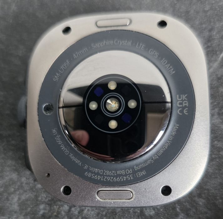 IGUAL A NOVO Samsung Galaxy Whatch 7 Ultra LTE titanium  + 7 bracelete