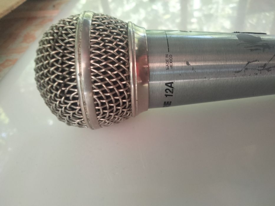 Микрофон "SHURE-12A" (Made in Mexico), профессиональный, фирменный!УХ!