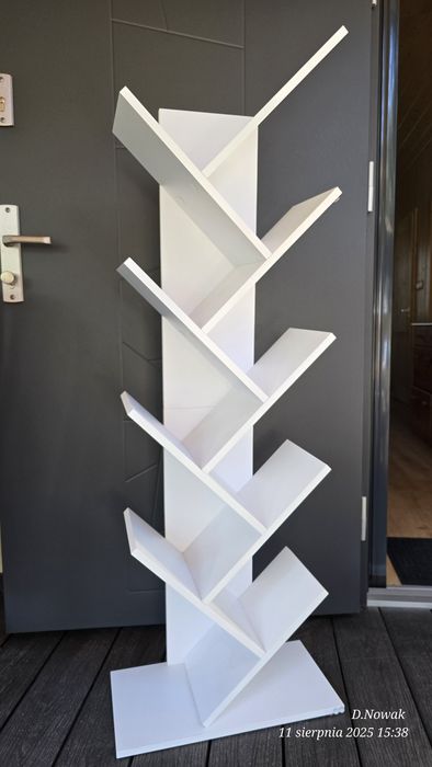 Półka stojak biała