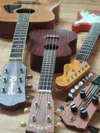 Lekcje gry na gitarze, ukulele