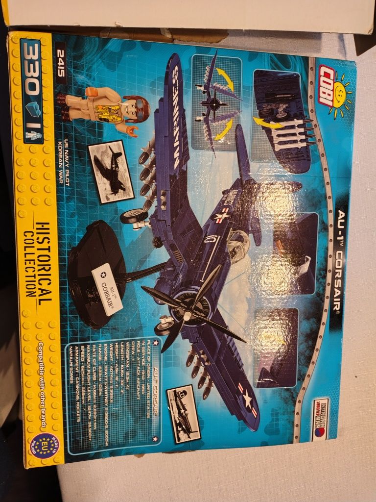 LEGO Cobi  renault czołgi i samolot