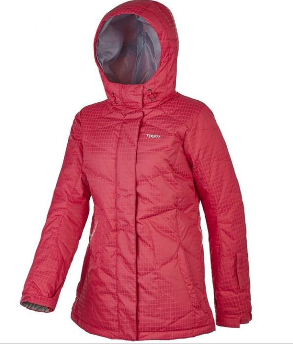 Пуховик куртка зимняя пуховая мембранная пальто зимова р.40 XS