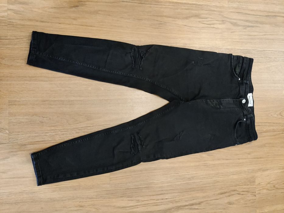 Calças pretas Pull &Bear 42