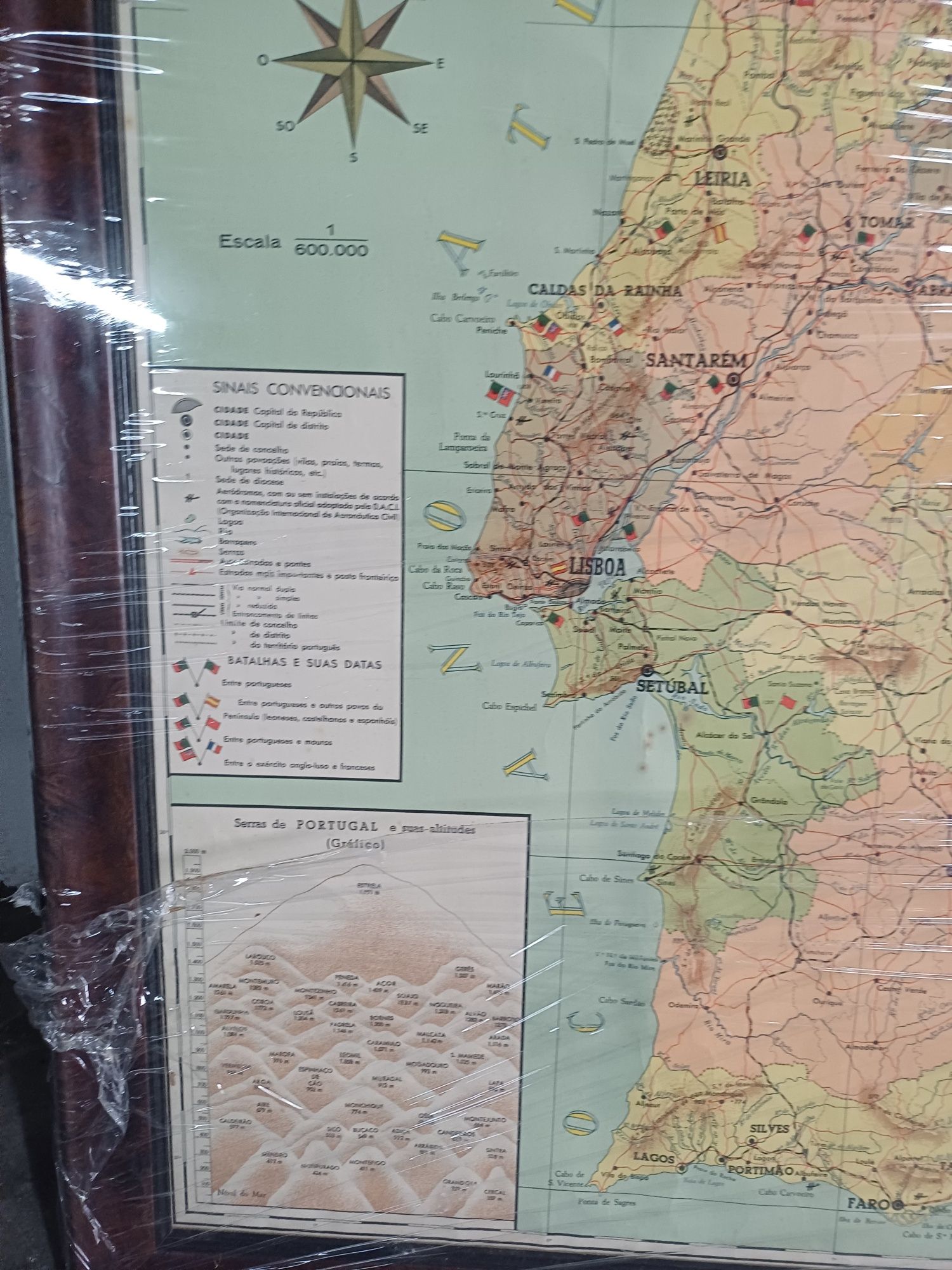 Mapa de portugal