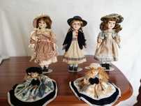 coleçao de Bonecas de porcelana vintage