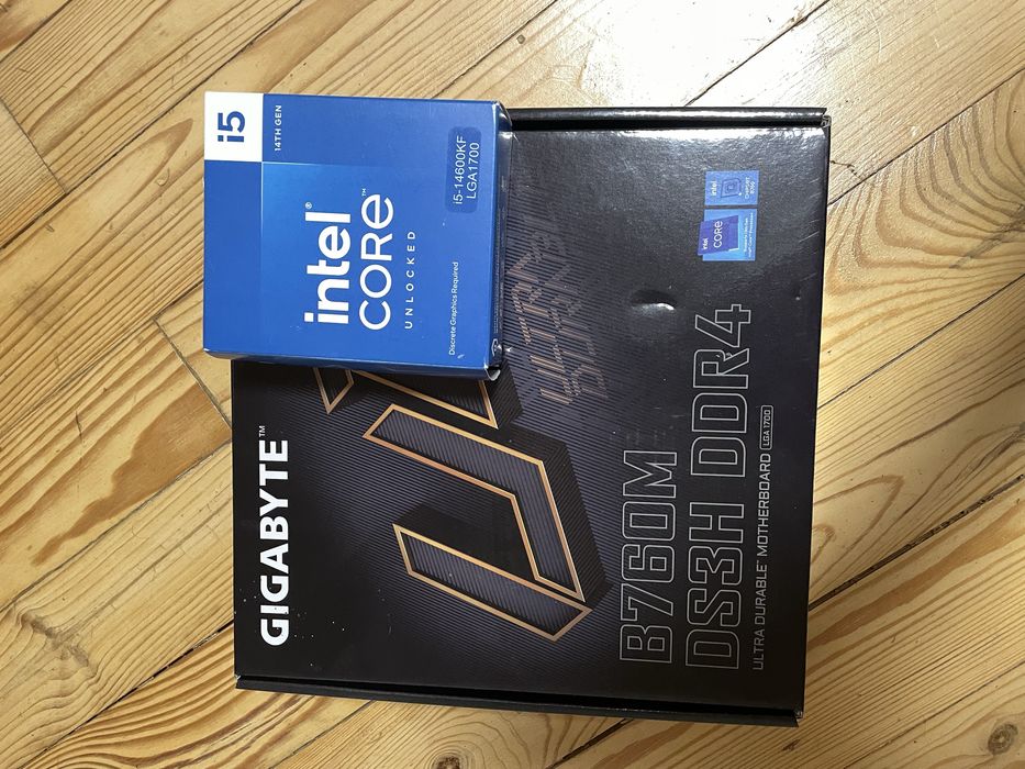 I5-14600KF + B760 DS3H(socket-1700) на ГАРАНТІЇ