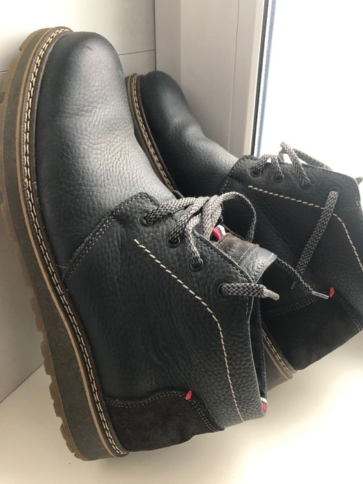 Мужские кожаные ботинки