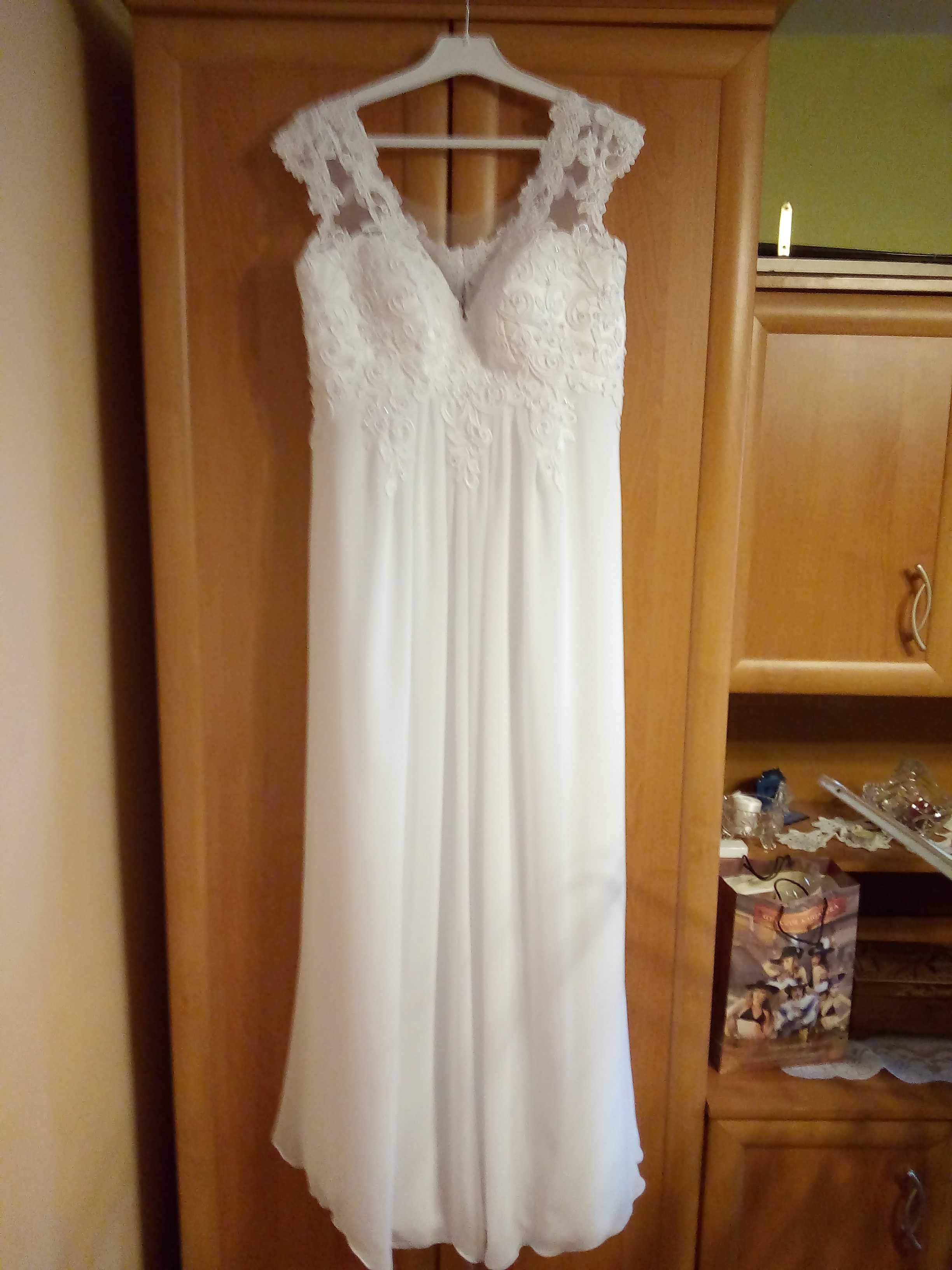suknia ślubna alison ciążowa
