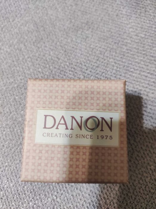 Danon — позолочені сережки з натуральною друзою агату, оригінал