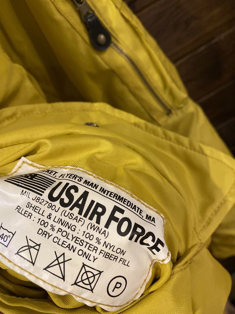 USAir MA-1 Flight Jacket Reversible Alpha Ind