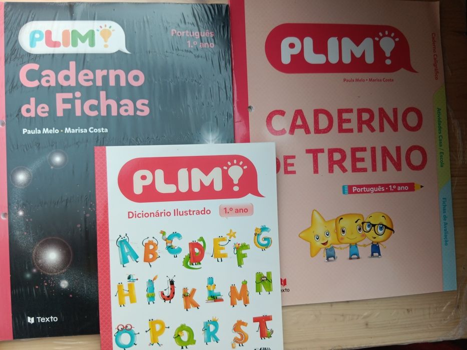 Caderno de fichas Plim