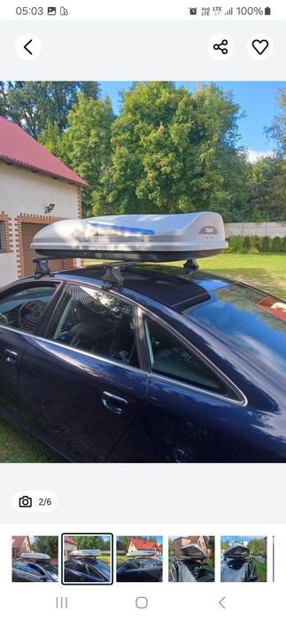Box dachowy Thule Evolution 100