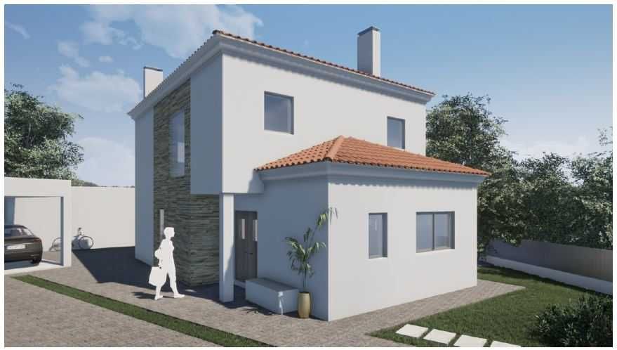 Terreno com projeto aprovado para moradia isolada - Maça - Sesimbra