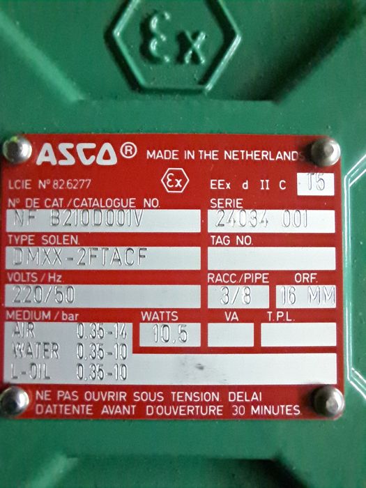 Zawor elektromagnetyczny ASCO