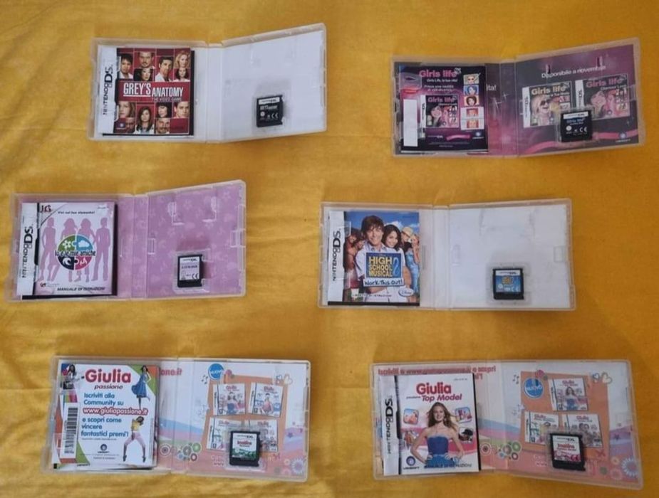 Jogos Nitendo DS vários valor de cada