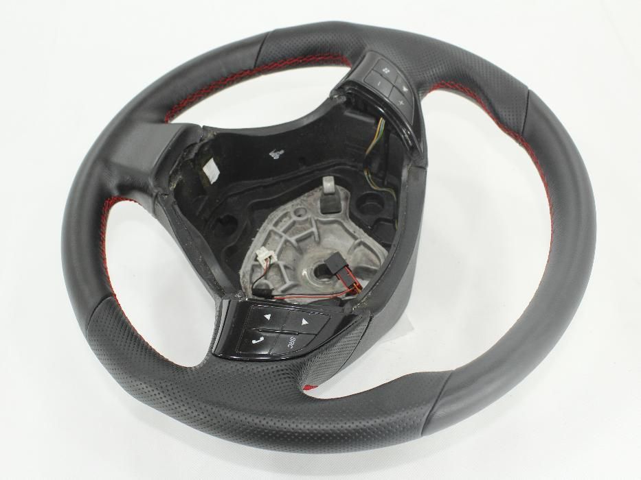 Kierownica Fiat Bravo 2007- NOWA SKÓRA czerwona nić - PFI