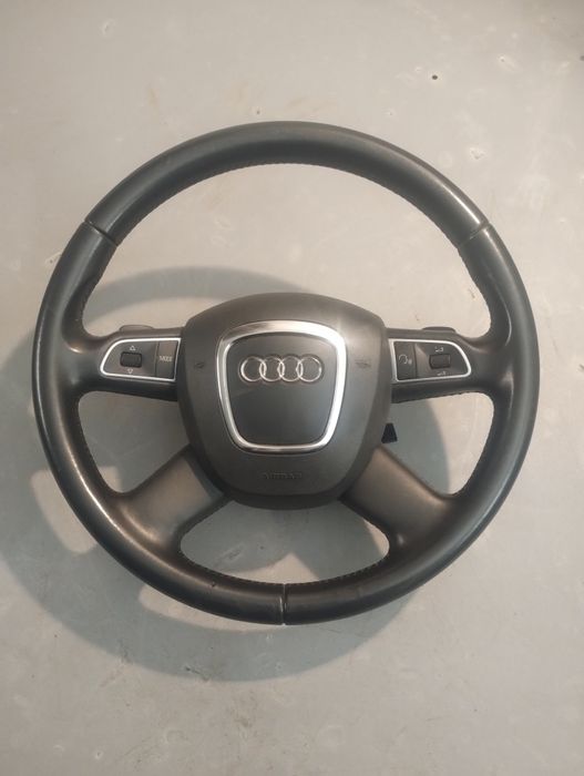 Kierownica audi A6 C6 A8 skóra łopatki airbag 4E0.419.091CN