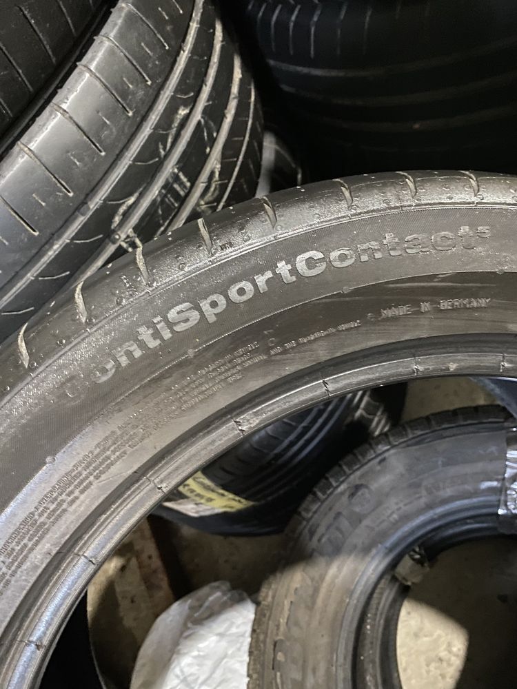 Шины 255/45 R18  летниe пара Continental ContiSportContact 5.