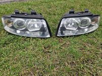 Lampy przód audi a4 b6 tzw małysz komplet