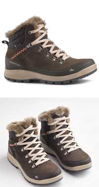 INVERNO: Botas de caminhada na neve. Quentes e impermeáveis | Quechua