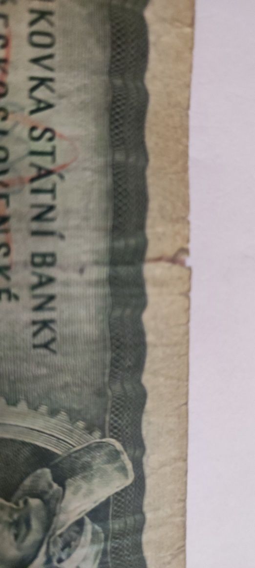 Banknot kolekcjonerski 100 koron Czechosłowacja 1961r